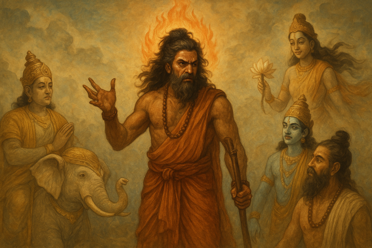 Rishi Durvasa story artwork